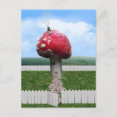 Mushroom House Postkarte (Vorderseite)