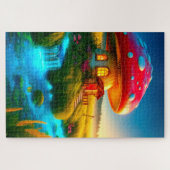 Mushroom House Puzzle (Horizontal)