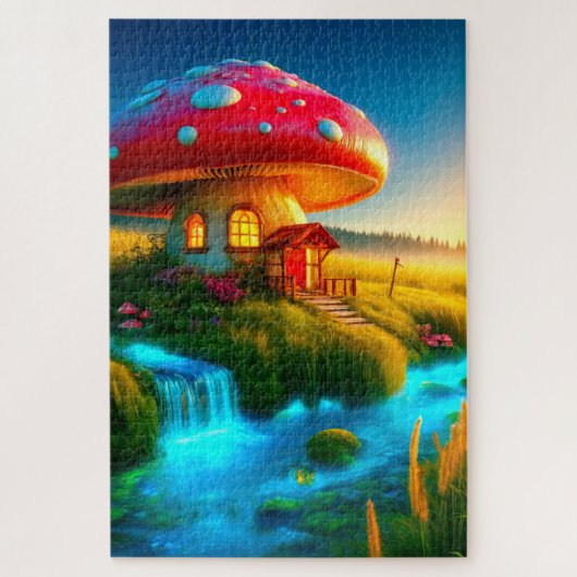 Mushroom House Puzzle (Vertikal)