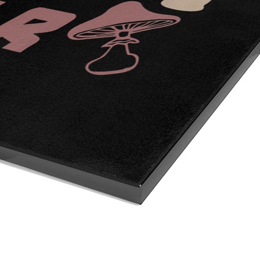 Mushroom Hunter Fungi Hunter Pilze Schneidebrett (Ecke)