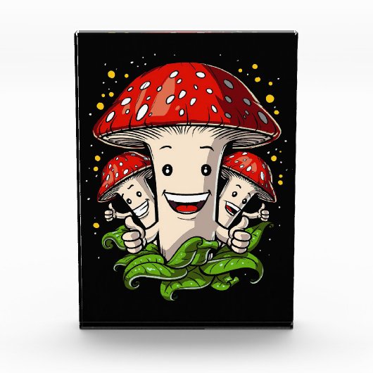 Mushroom Hunter Funny Magic Mushrooms Fotoblock (Vorderseite)