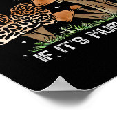 Mushroom Hunter gibt Männern Fugi Nahrung Pilze Pi Poster (Ecke)