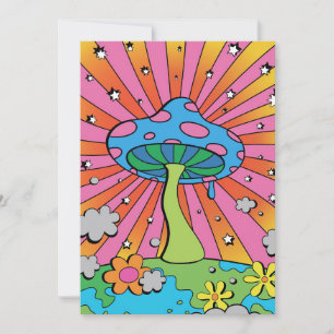 Mushroom Hunter Kidcore Mushroom Dankeskarte