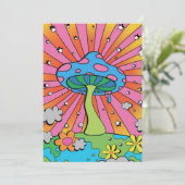 Mushroom Hunter Kidcore Mushroom Einladung (Stehend Vorderseite)