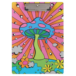 Mushroom Hunter Kidcore Mushroom Klemmbrett