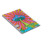 Mushroom Hunter Kidcore Mushroom Notizblock (Rechte Seite)