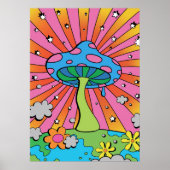 Mushroom Hunter Kidcore Mushroom Poster (Vorne)