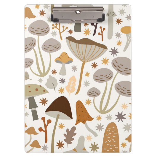 Mushroom Hunter Mitte des Mushroom Klemmbrett (Vorderseite)