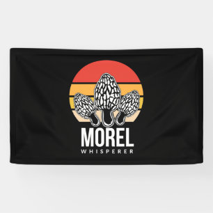 Mushroom Hunter Morel Whisperer Banner
