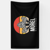 Mushroom Hunter Morel Whisperer Banner (Vertikal)