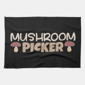 Mushroom Hunter Mushroom Picker Geschirrtuch (Horizontal)