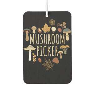 Mushroom Hunter Mushrooms Picker Autolufterfrischer
