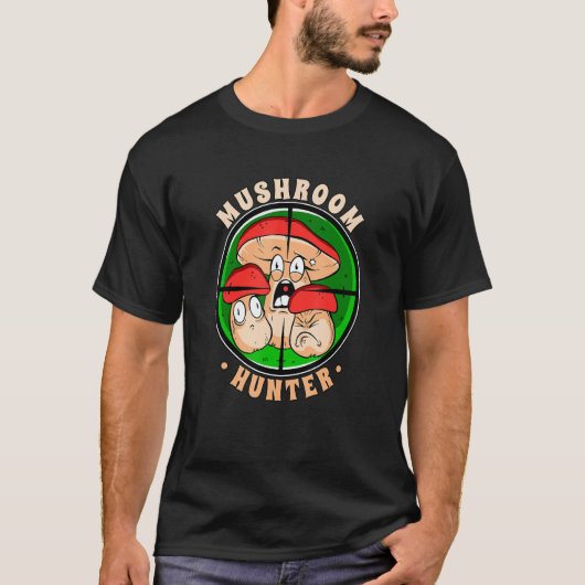 Mushroom Hunter Mushrooms Picker Fungi T-Shirt (Vorderseite)
