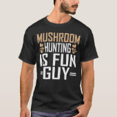 Mushroom Hunter Shirt - Ästhetisches Pilz-Shirt (Vorderseite)
