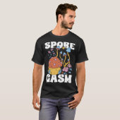 Mushroom Hunting SporeGasm Morel Hunter Foraging T-Shirt (Vorne ganz)