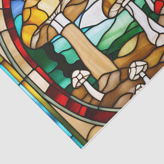 Mushroom-Hütte Seidenpapier (Ausschnitt)