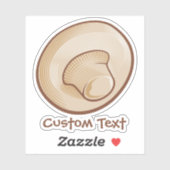 Mushroom Icon Sticker (Blatt)