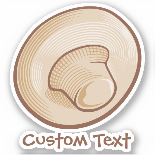 Mushroom Icon Sticker (Vorderseite)