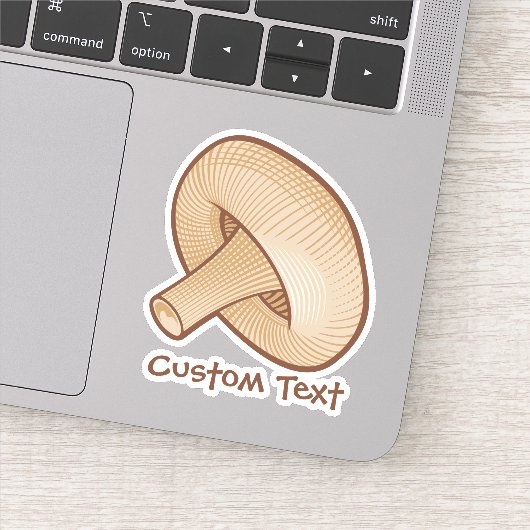 Mushroom Icon Sticker (Detail)