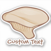 Mushroom Icon Sticker (Vorderseite)