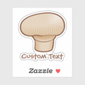Mushroom Icon Sticker (Blatt)