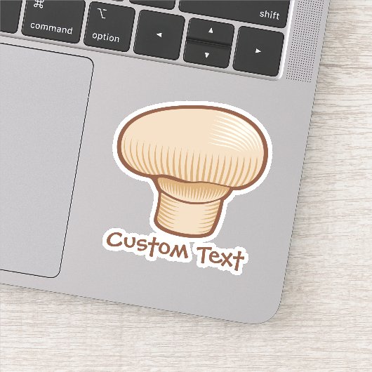 Mushroom Icon Sticker (Detail)