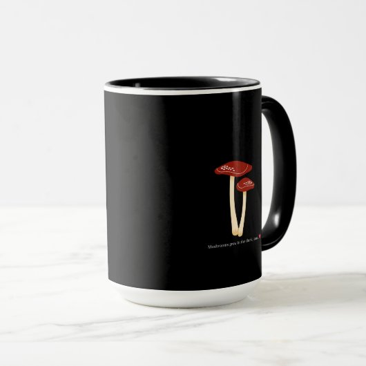Mushroom Inspiration Tasse (VorderseiteRechts)