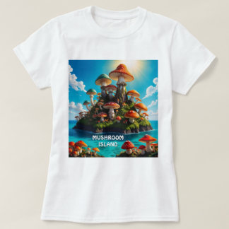 MUSHROOM ISALND T - SHIRT