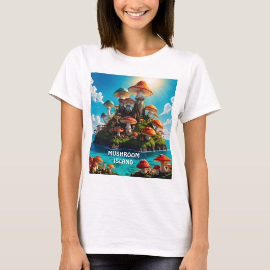 MUSHROOM ISALND T - SHIRT (Vorderseite)