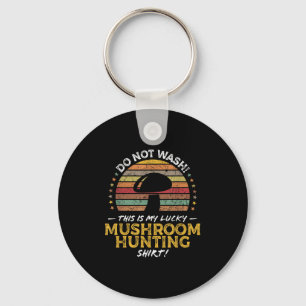 Mushroom Jagd Funny Foraging Morel Quote Graphi Schlüsselanhänger
