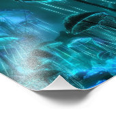 Mushroom Jellyfish Fotodruck (Ecke)