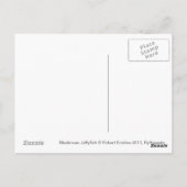 Mushroom Jellyfish Postkarte (Rückseite)