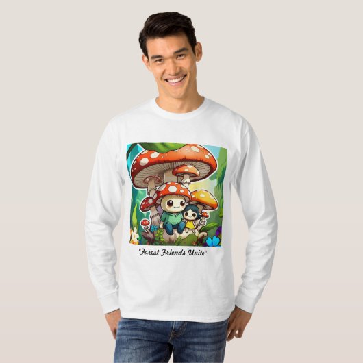 "Mushroom Joy" T-Shirt (Vorne ganz)