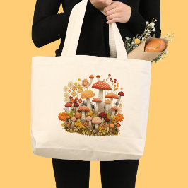 Mushroom Jumbo Stoffbeutel