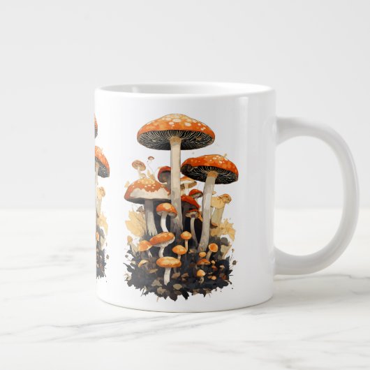 Mushroom Jumbo-Tasse (Rechts)