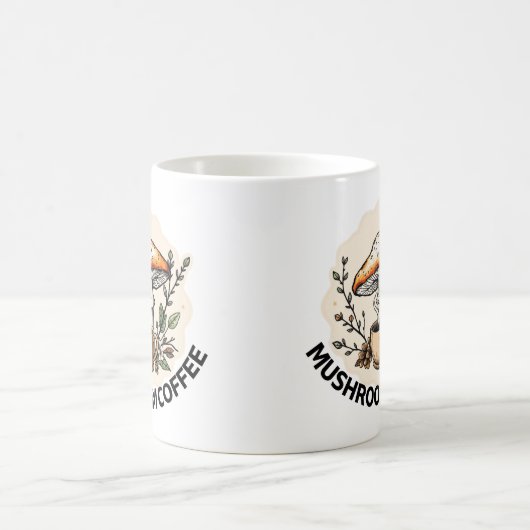 MUSHROOM KAFFEE KAFFEETASSE (Mittel)