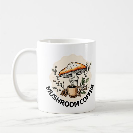 MUSHROOM KAFFEE KAFFEETASSE (Links)