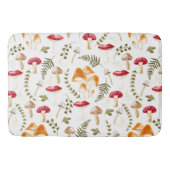 Mushroom | Kernästhetik | Wasserfarbe Badematte (Vorderseite)