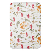 Mushroom | Kernästhetik | Wasserfarbe Badematte (Vorderseite Vertikal)