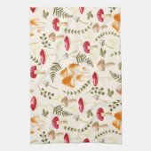 Mushroom | Kernästhetik | Wasserfarbe Geschirrtuch (Vertikal)