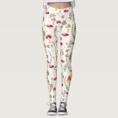 Mushroom | Kernästhetik | Wasserfarbe Leggings (Vorderseite)
