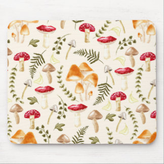 Mushroom | Kernästhetik | Wasserfarbe Mousepad