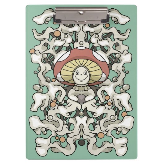 Mushroom Klemmbrett (Vorderseite)