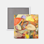 Mushroom Land Magnet (Vorderseite/Rückseite)