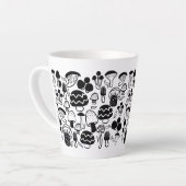 Mushroom Latte Tasse (Linke Ecke)