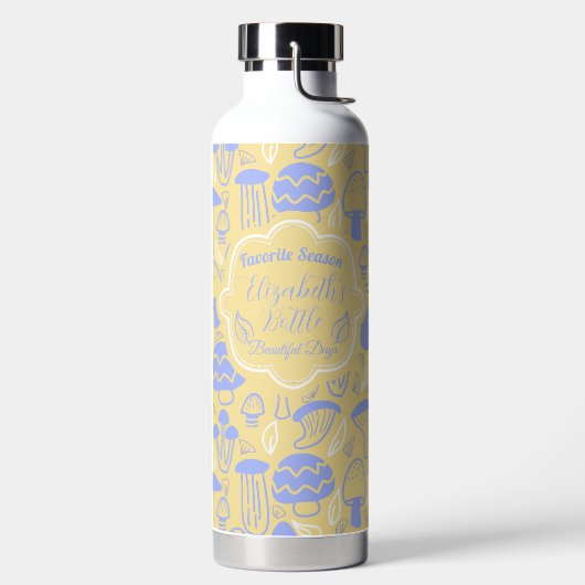 Mushroom Lavender Cream Cooler Trinkflasche (links)