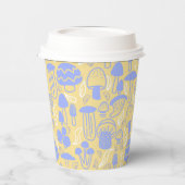 Mushroom Lavender Cream Pappbecher (Links)