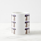 Mushroom Lila Mushroom Kaffeetasse (Mittel)