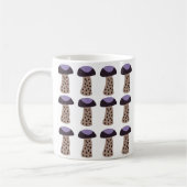 Mushroom Lila Mushroom Kaffeetasse (Links)