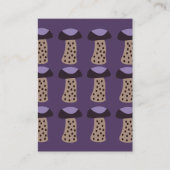 Mushroom Lila Mushroom Visitenkarte (Vorderseite)